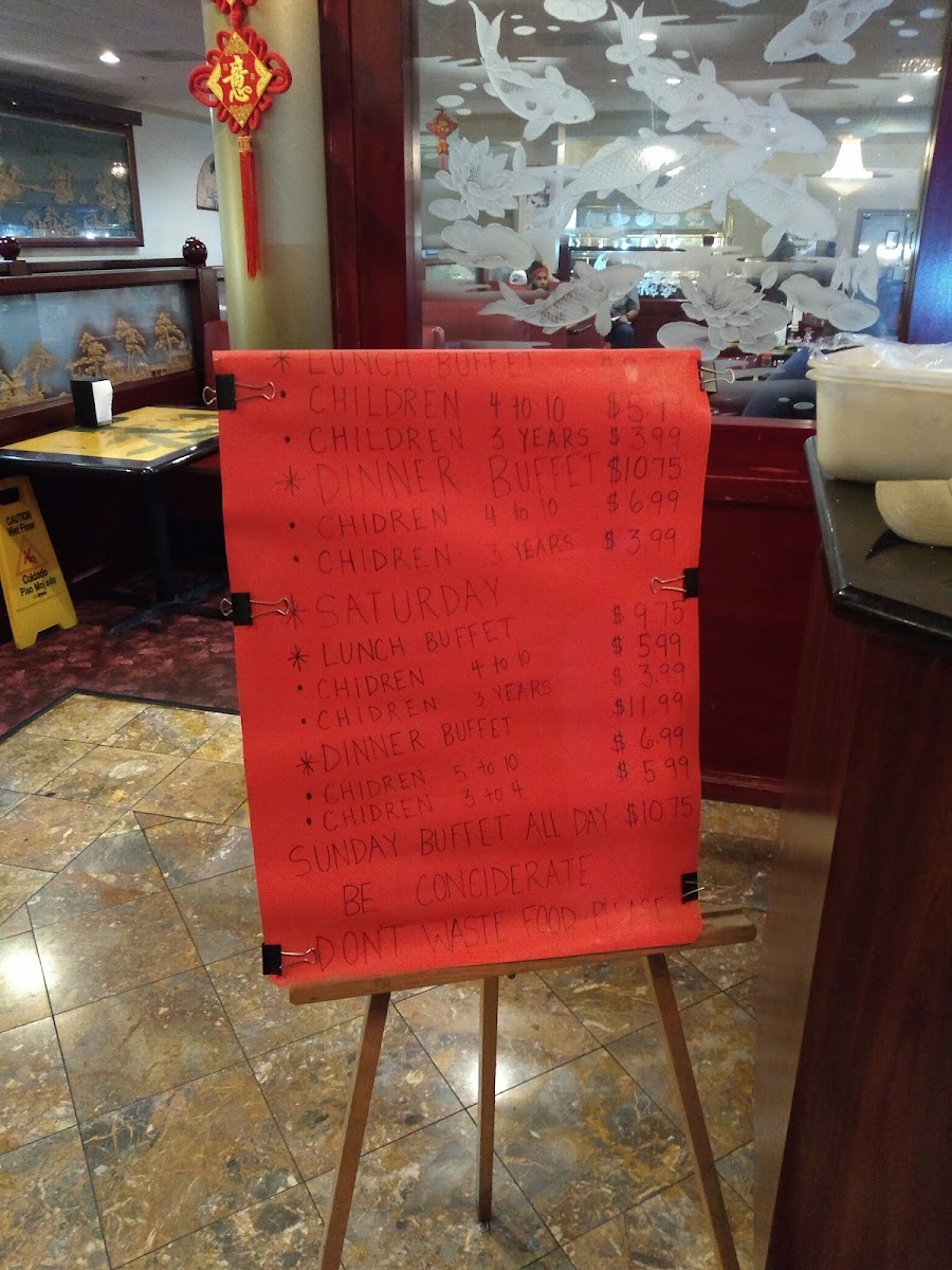 Grand Buffet Restaurant Menu - Image 2